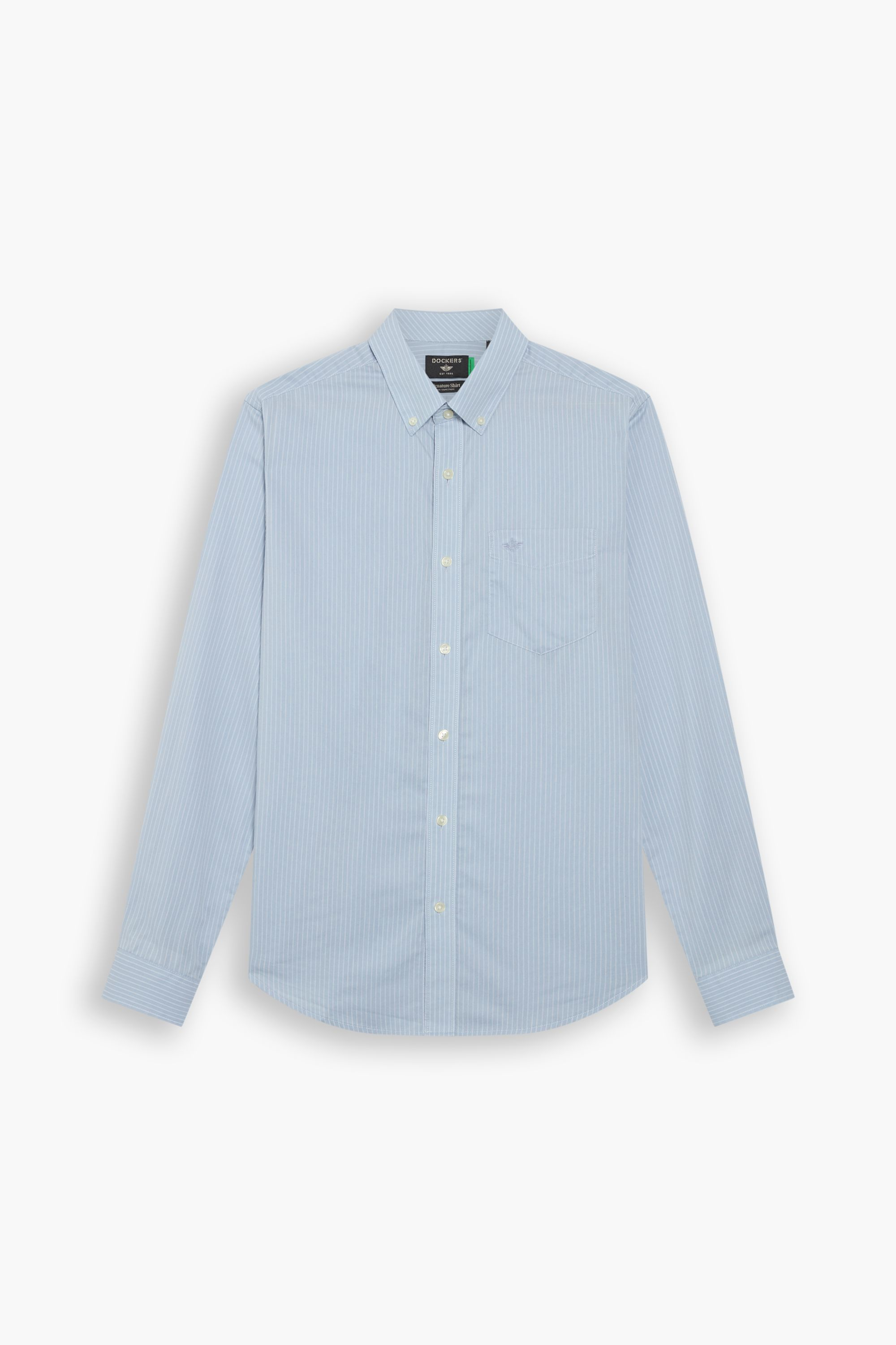 Signature Shirt Long Sleeve with Stain Defender®, Slim Fit
