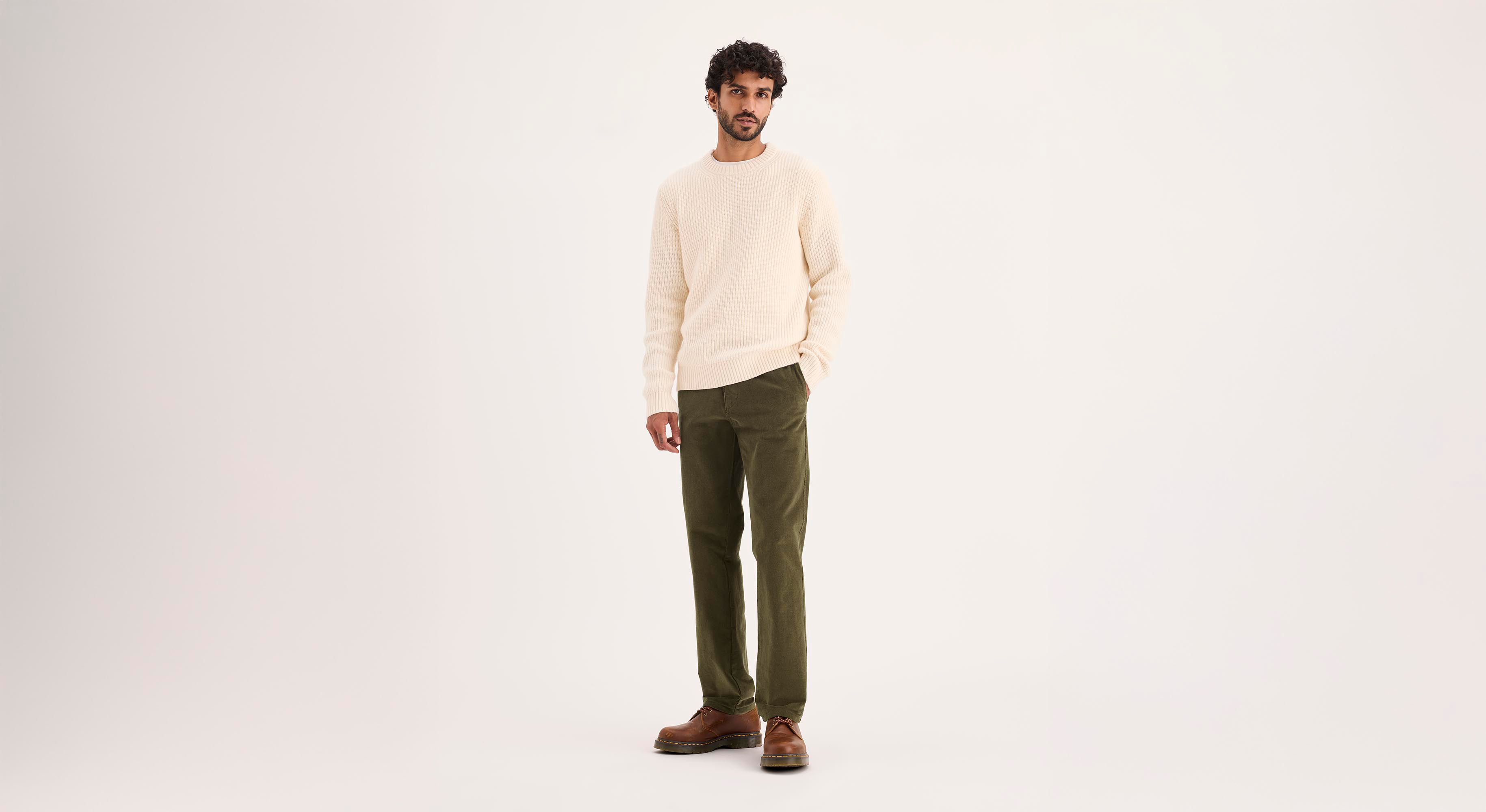 dockers Smart 360 Flex Chino Tapered Pants heren, Steelhead, 31W / 30L