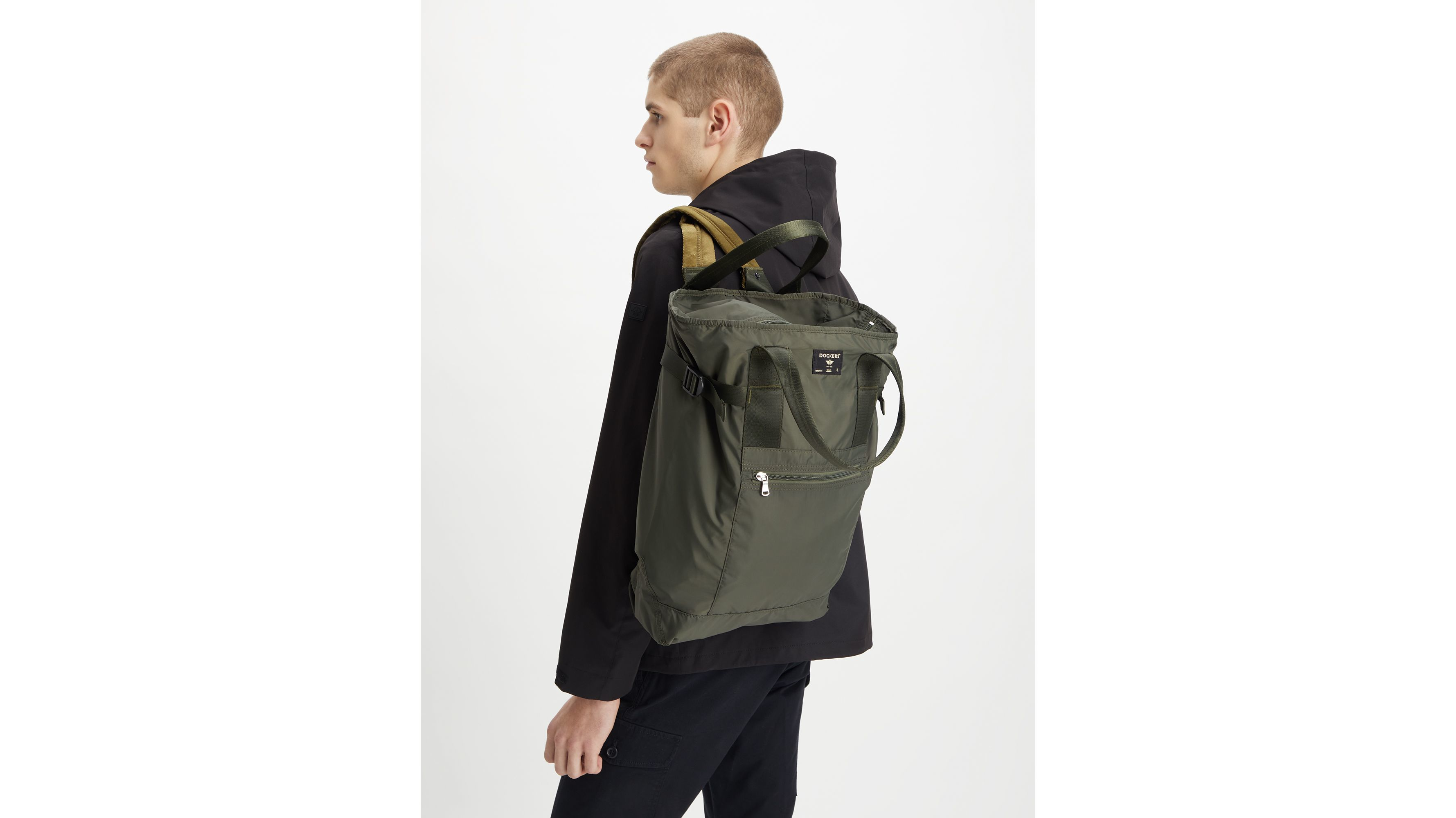 ally capellino hoy travel cycle backpack black Men's Packable Bagpack