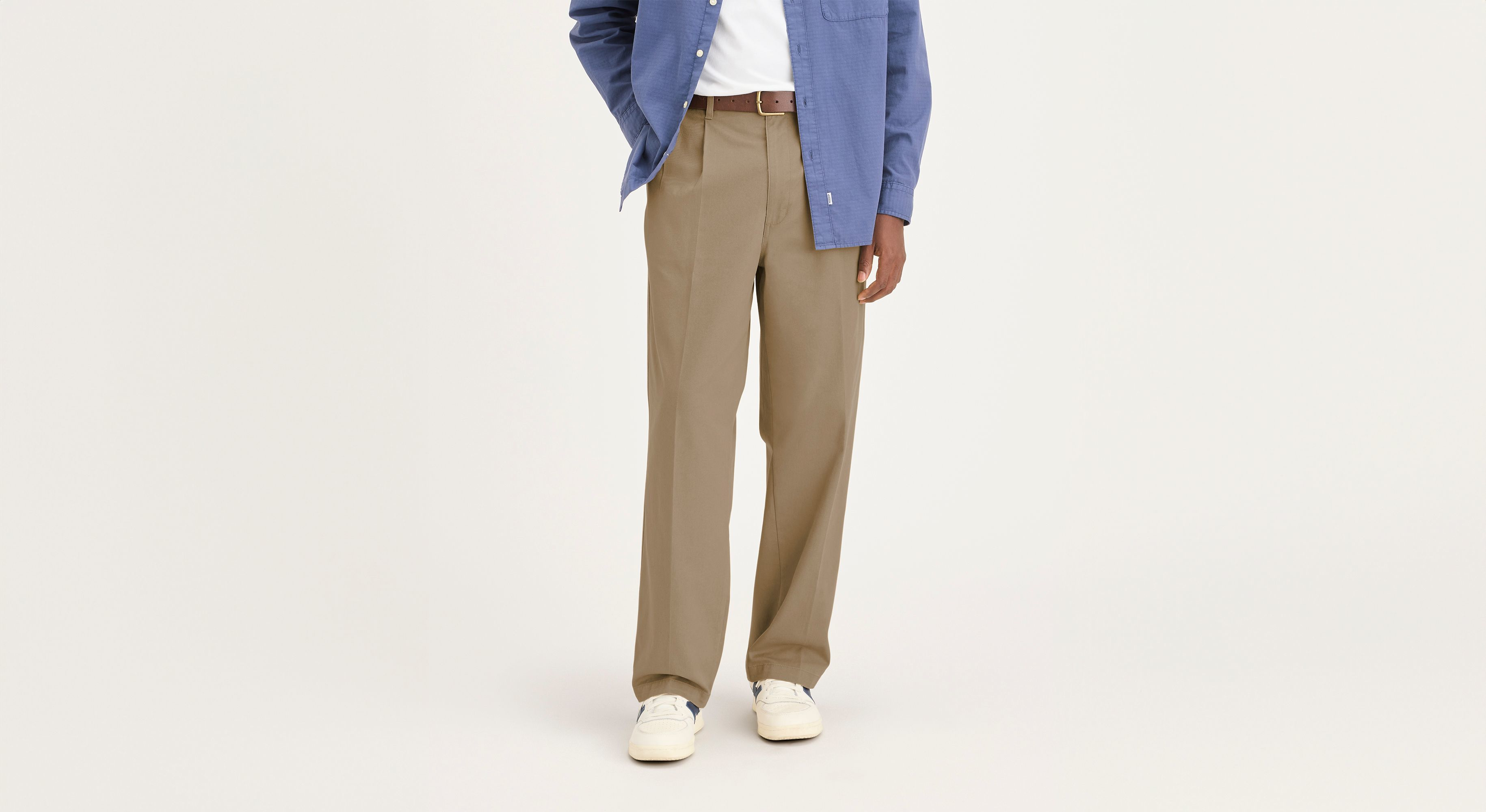 Eighty-Six Original Pleated Chinos, Loose Fit – Dockers®