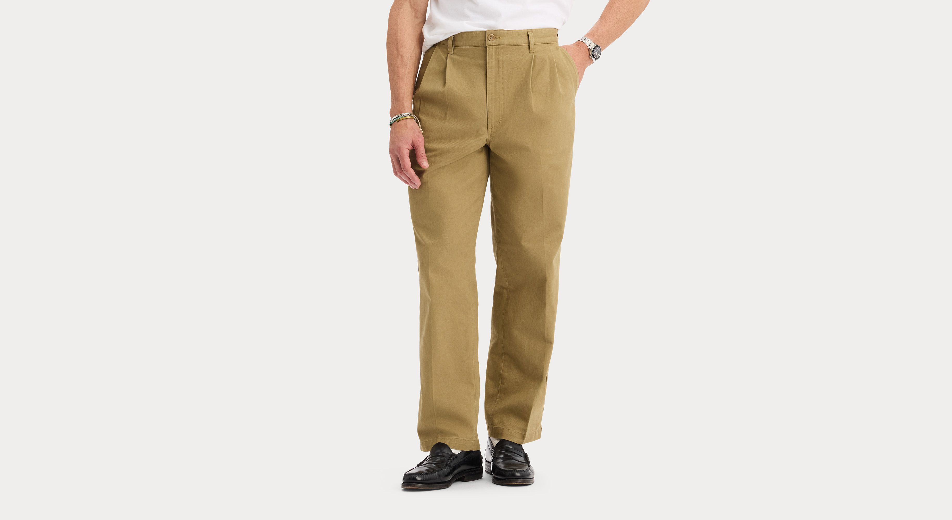 Chinos パンツ Eighty-Six Original Pleated Chinos, Loose Fit - Dockers®