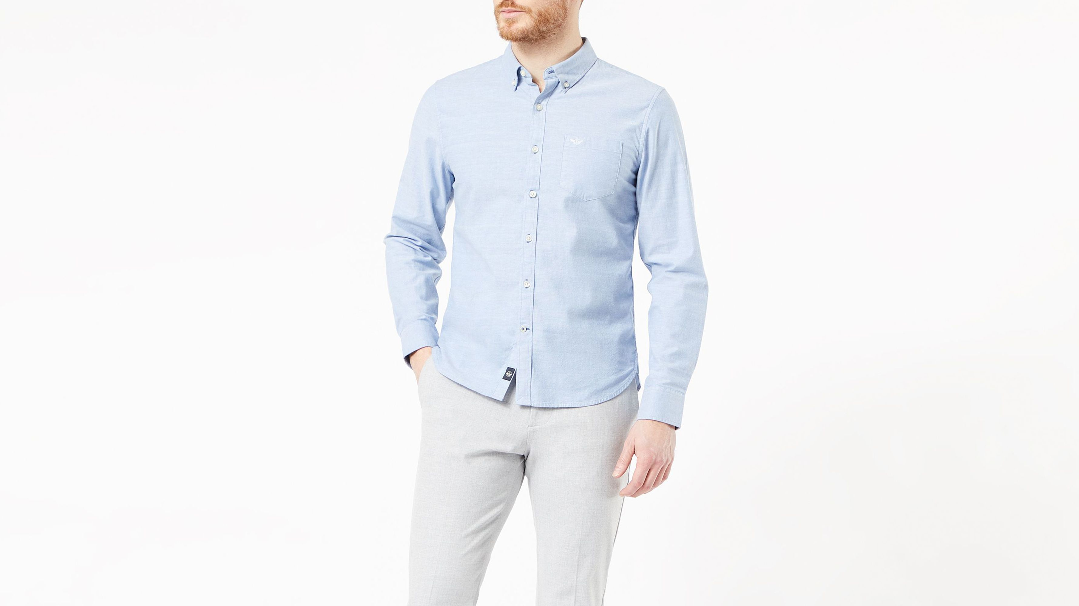 Men's Slim Fit Button Collar Shirt – Dockers®