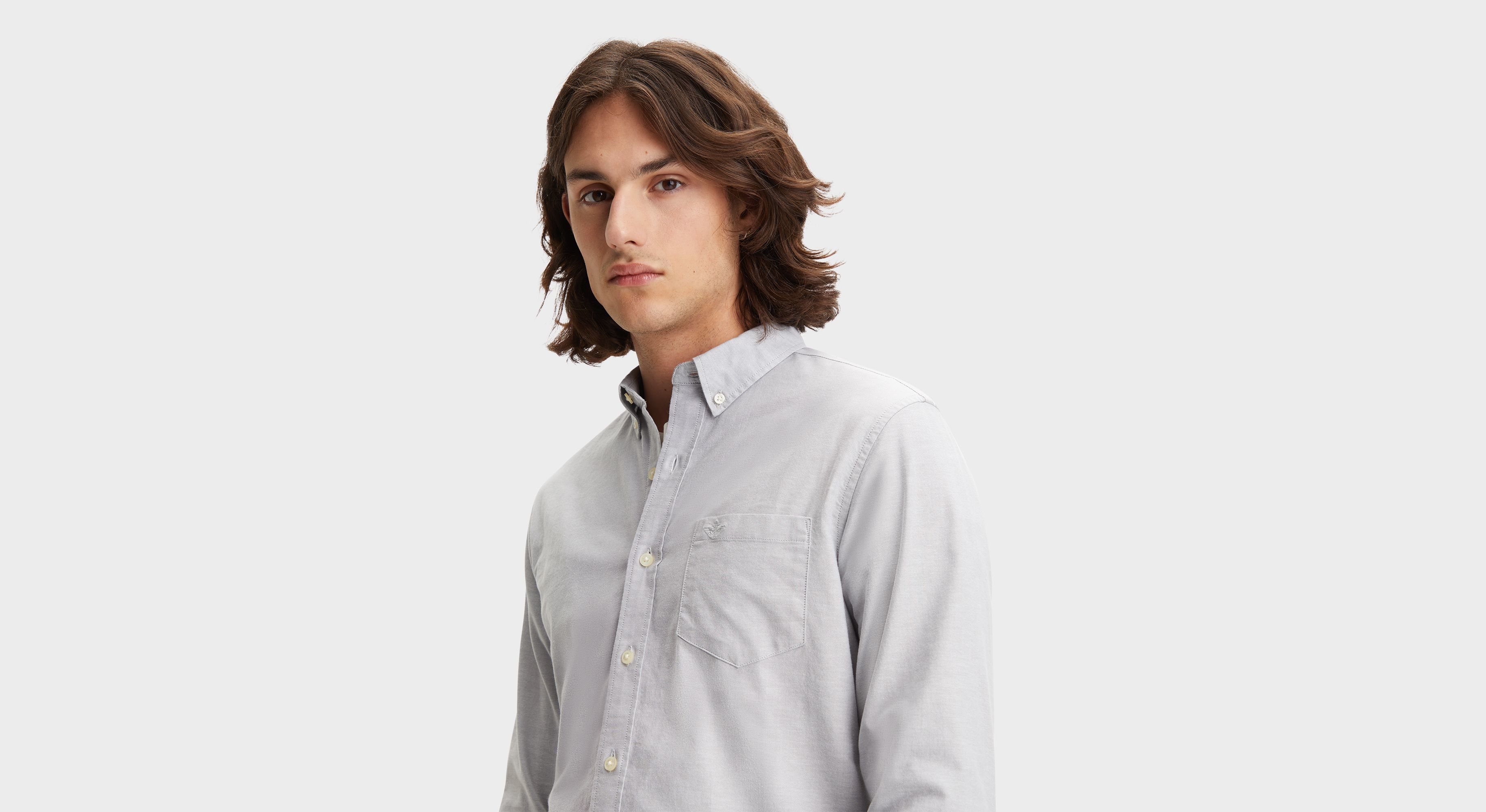 Men's Slim Fit 2 Button Collar Shirt – Dockers®
