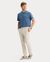 View of model wearing Bering Sea Graphic Tee, Regular Fit.