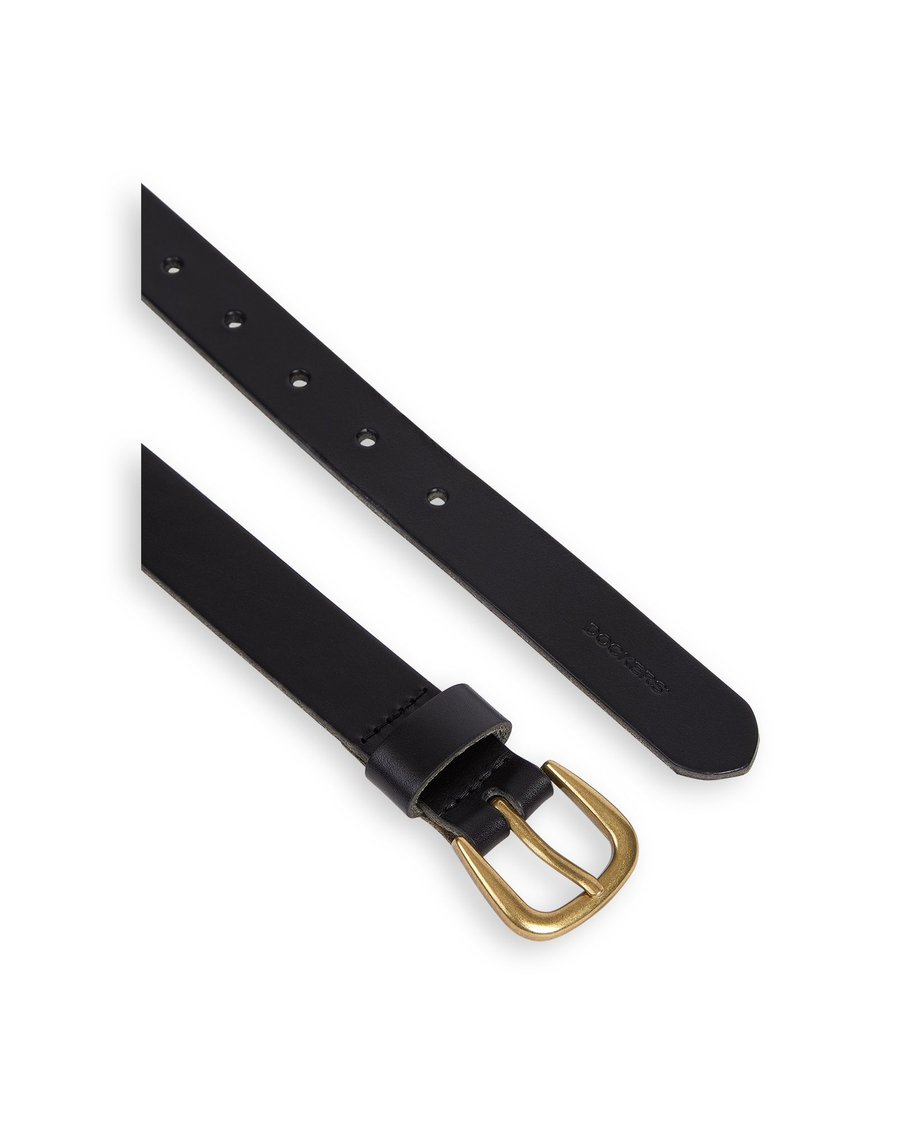 View of  Black Women's Modern Classic Belt.