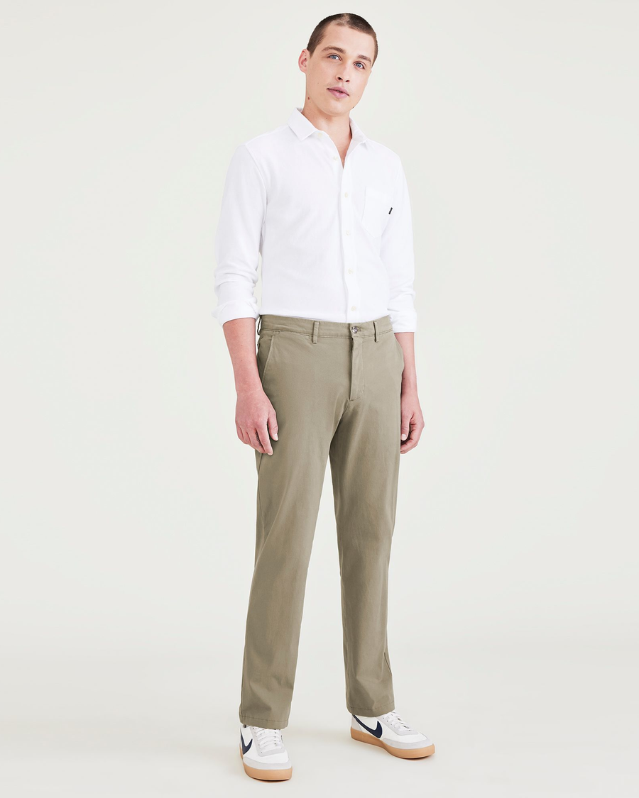 Crafted Khaki Pants, Slim Fit Dockers Crafted Khaki Pants, Slim Fit Dockers