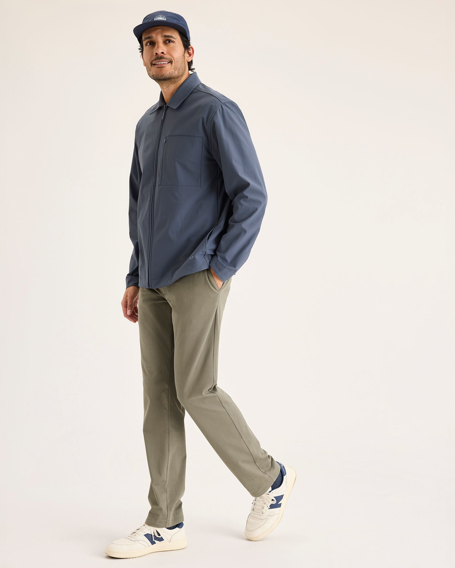 View of model wearing Camo Go Activeflex Chino, Slim Fit.