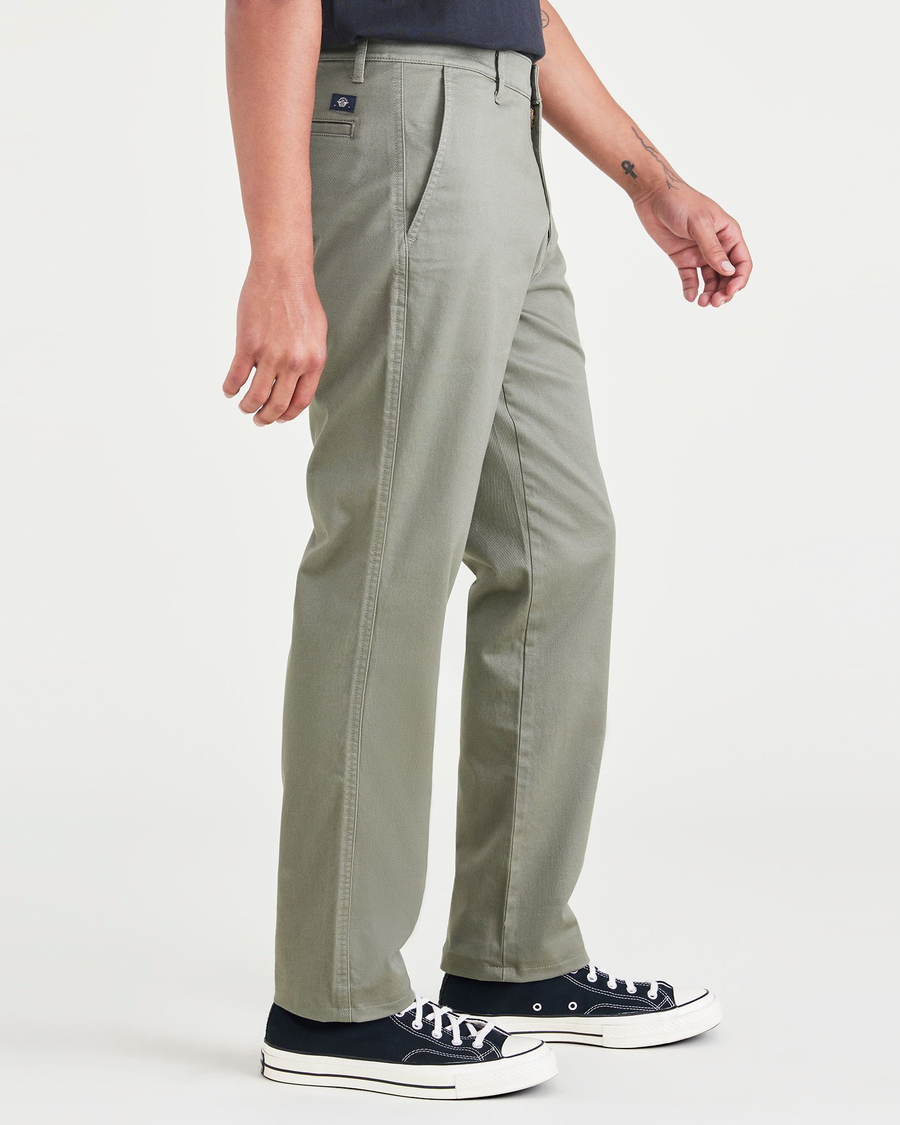 slim fit dress slacks Dockers Men's Big & Tall Jean Cut Classic-Fit All Seasons Tech Khaki Pants