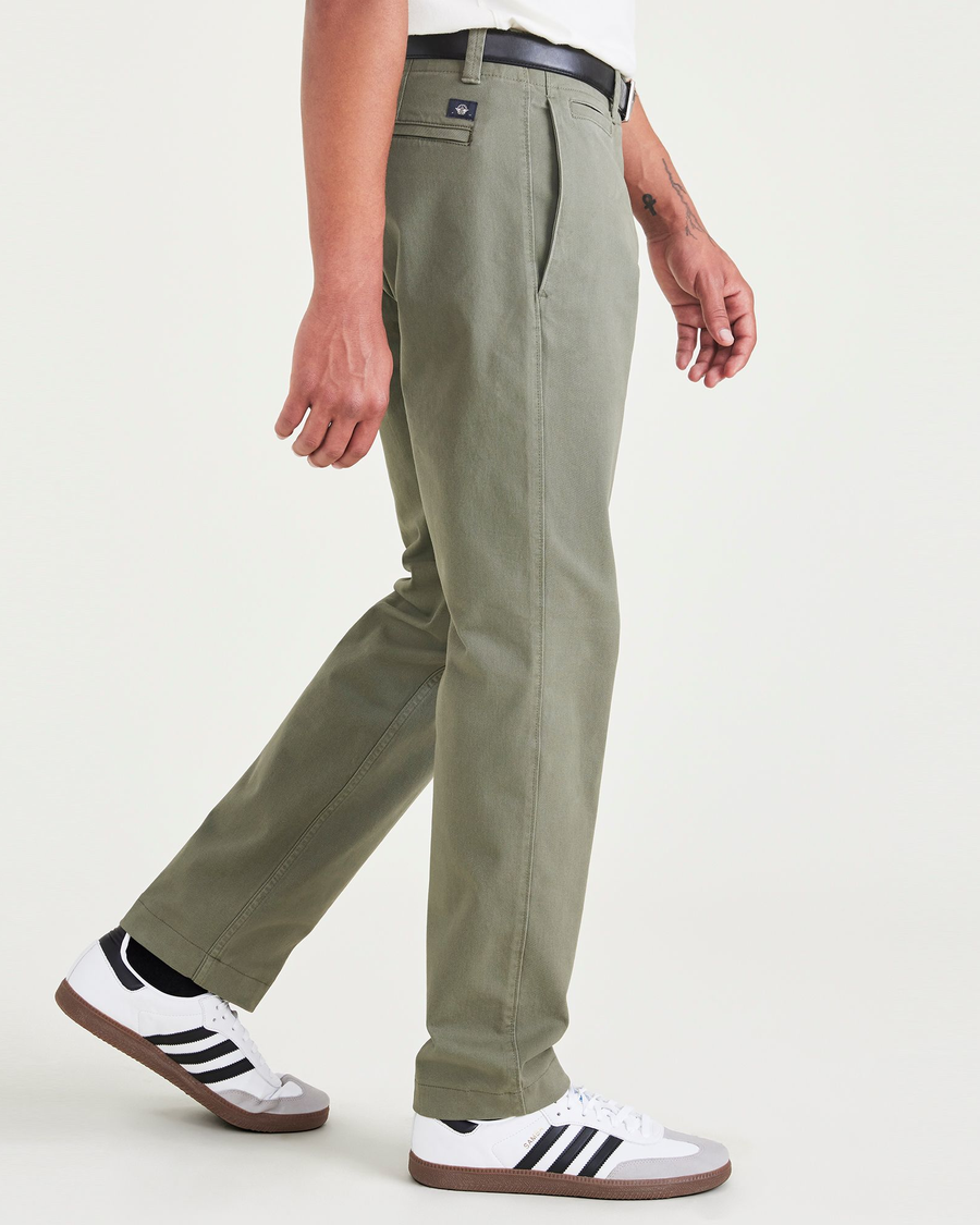 khaki pants for men slim fit