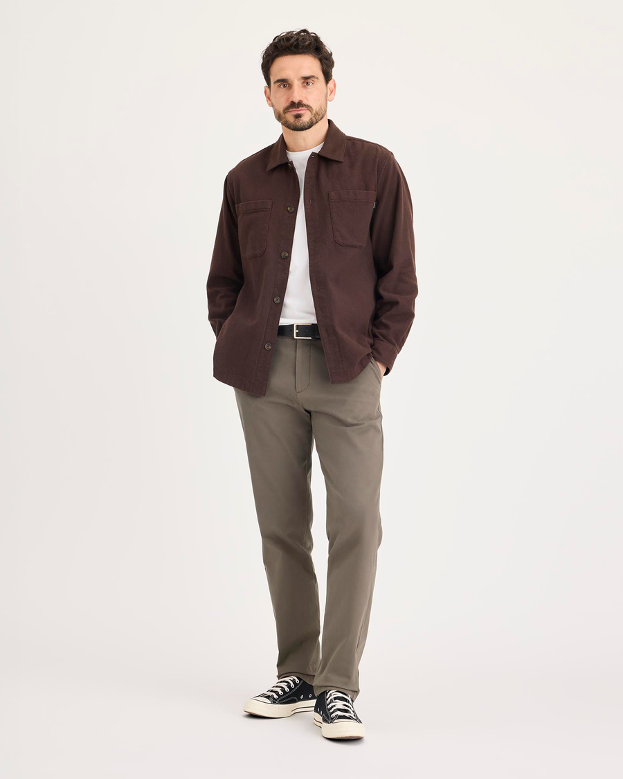 dockers slim fit dress pants Dockers Men's Easy Slim Fit Khaki Stretch Pants
