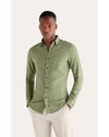 Men's Slim Fit Icon Button Up Shirt