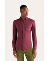 Men's Slim Fit Icon Button Up Shirt
