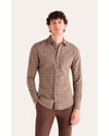 Men's Slim Fit Icon Button Up Shirt
