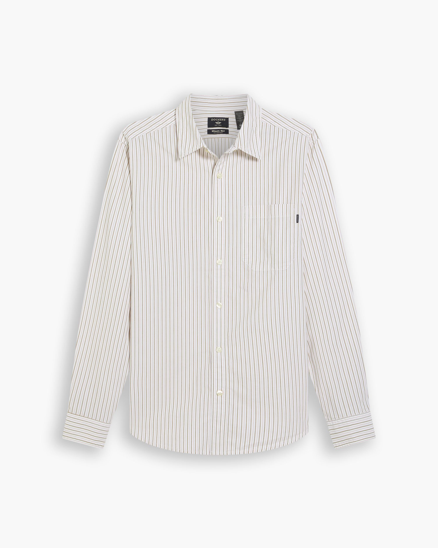 View of model wearing Erwin Ultimate Shirt, Slim Fit.