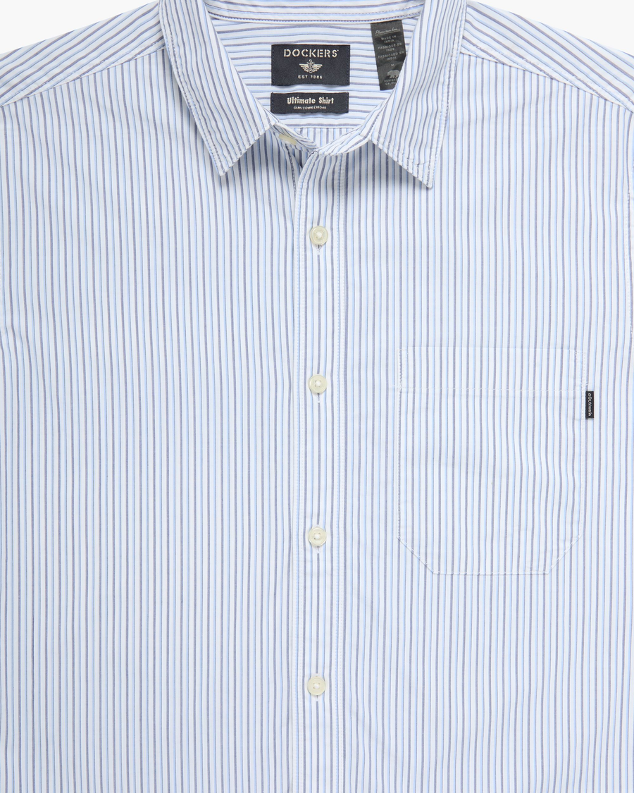 View of model wearing Erwin Ultimate Shirt, Slim Fit.