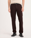 Front view of model wearing Hammond Mole Heather Crafted Khaki Pants, Slim Fit.