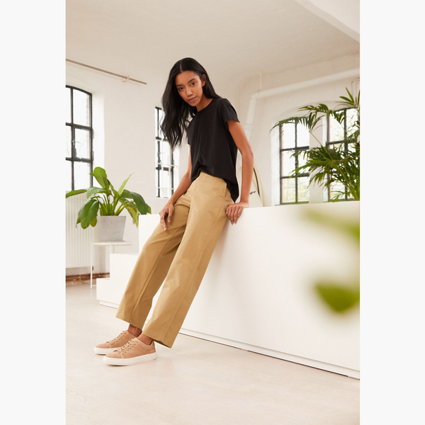 Women's High Waisted Straight Fit Original Khaki Pants