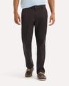 Front view of model wearing Licorice Original Chino Pants, Slim Fit.