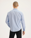 Back view of model wearing Masdeval Men's Regular Fit Ultimate Shirt.