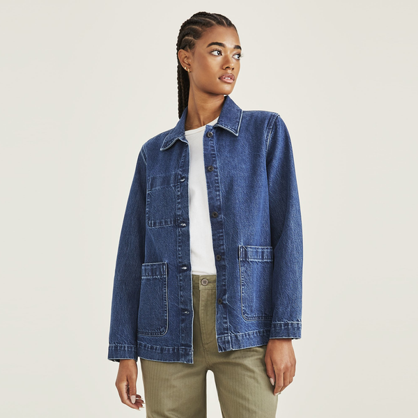 Women's Regular Fit Chore Jacket – Dockers® - Main Image
