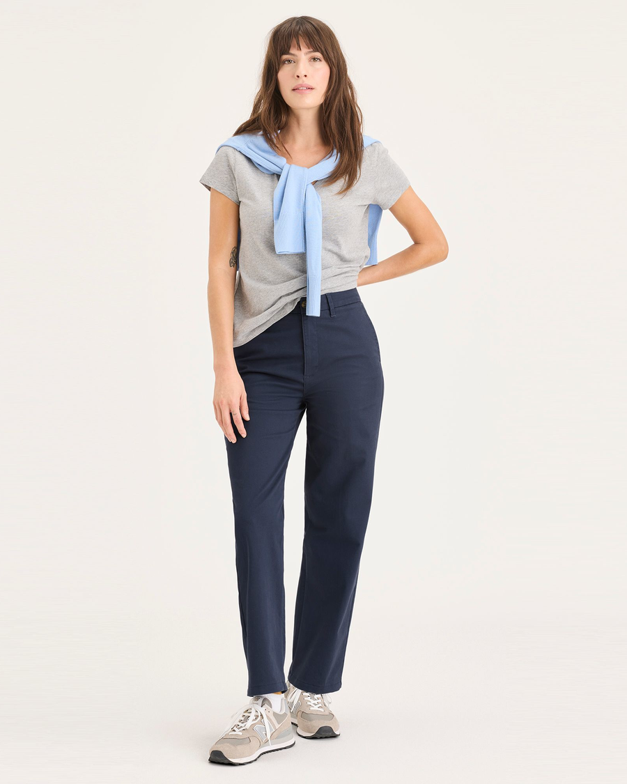 Blake Chino Pants, High Straight Fit