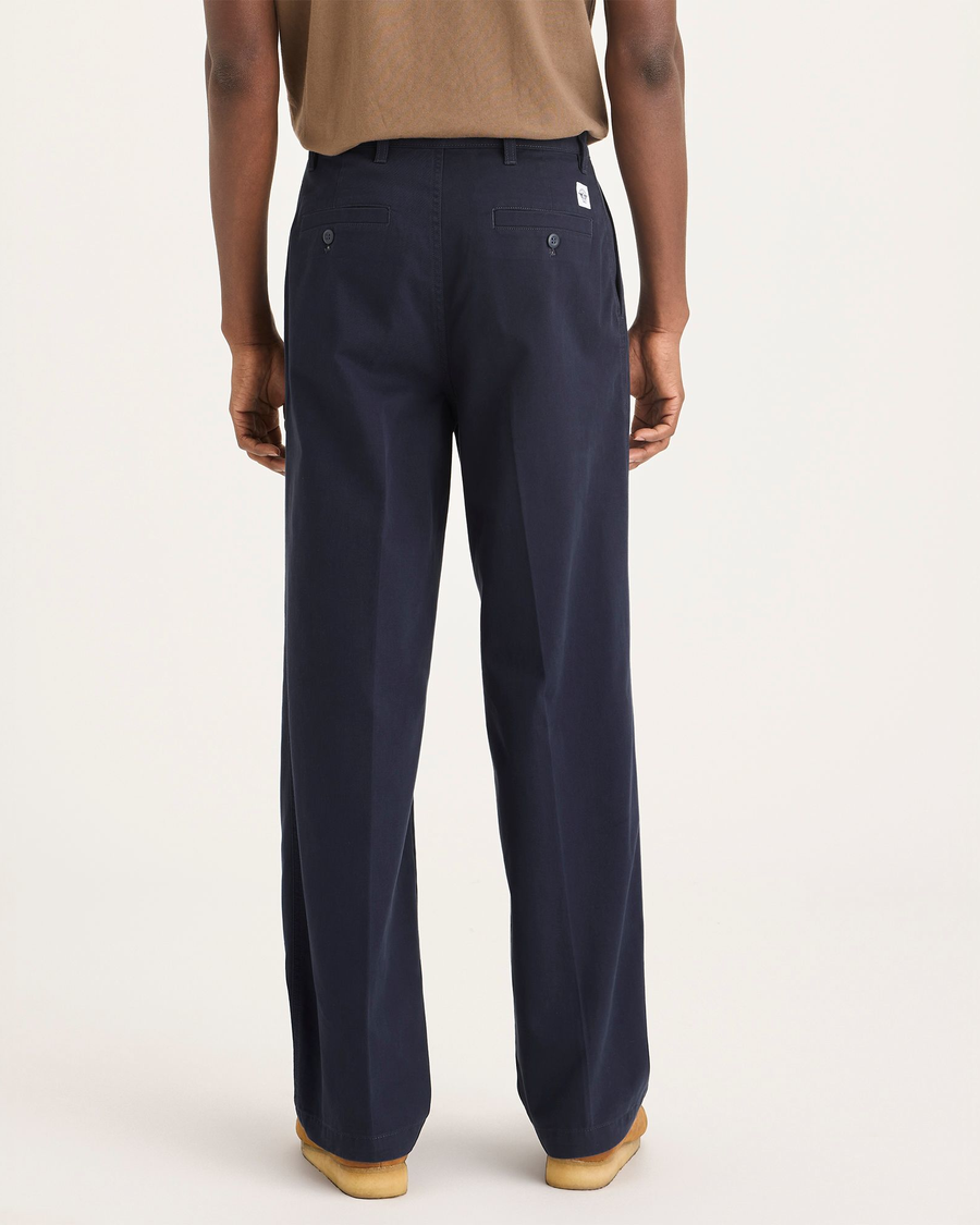 tsu-u 　WASHED HIGH WAIST CHINO 36 Eighty-Six Original Pleated Chinos, Loose Fit - Dockers®