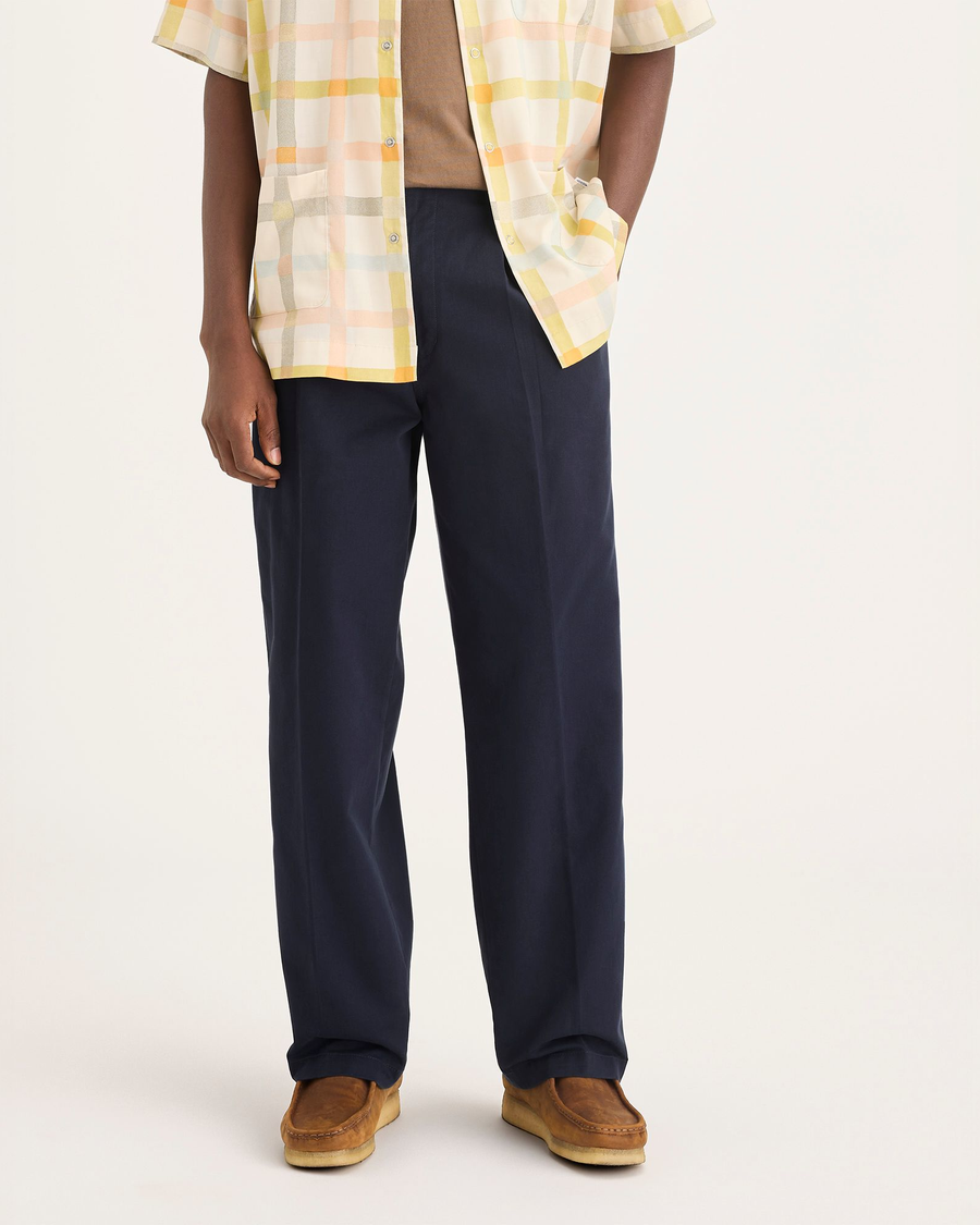 Eighty-Six Original Pleated Chinos, Loose Fit – Dockers®