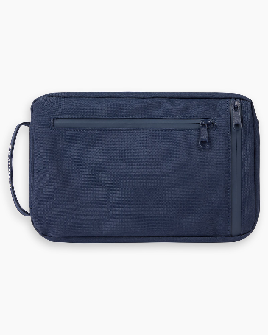 View of  Navy Blazer Men's Packable Toiletry.