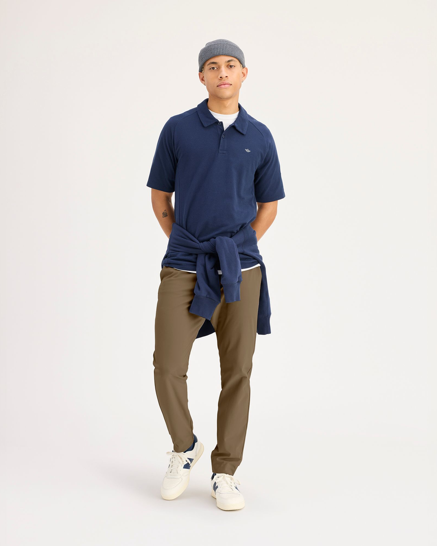 Front view of model wearing Otter Go Jogger, Slim Fit with Airweave.