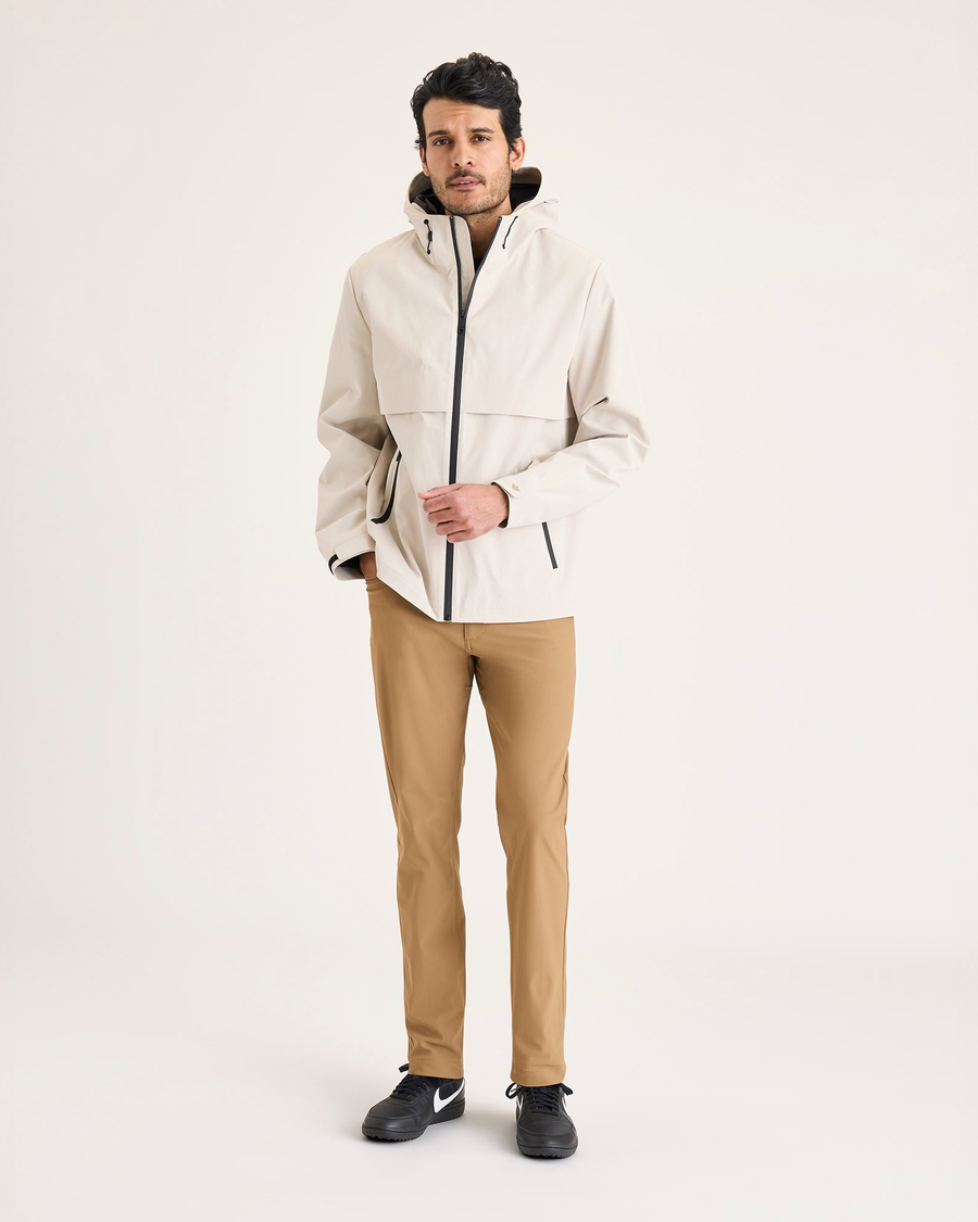 View of model wearing Otter Go Pant, Slim Fit with Airweave.