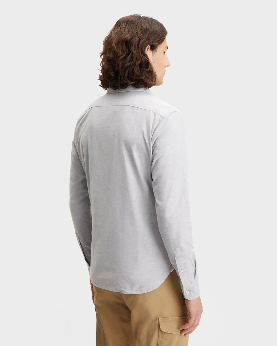 Enjoimens Method Crew Sweater Small Heather Blue Stripe Enjoimens Method Crew Sweater Small Heather Blue Stripe