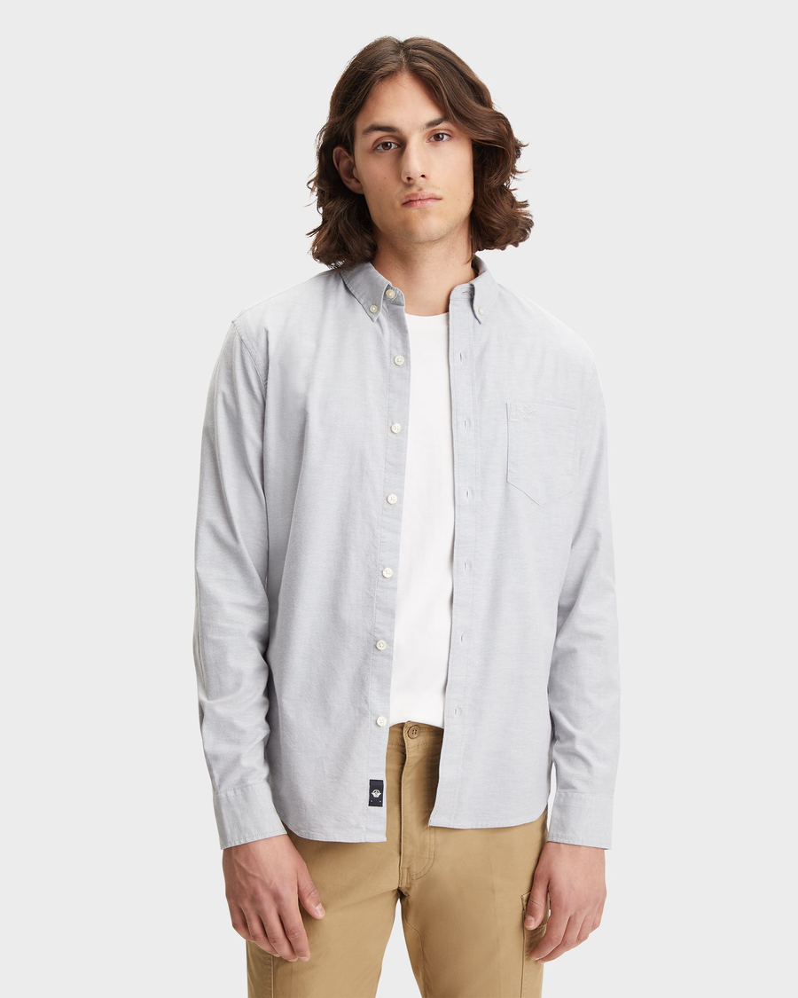 Men's Slim Fit 2 Button Collar Shirt Dockers Men's Slim Fit 2 Button Collar Shirt Dockers