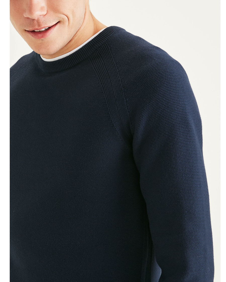 Sweat-shirt Col Rond Dockers Pour Homme - 100% Coton, Coupe Classique