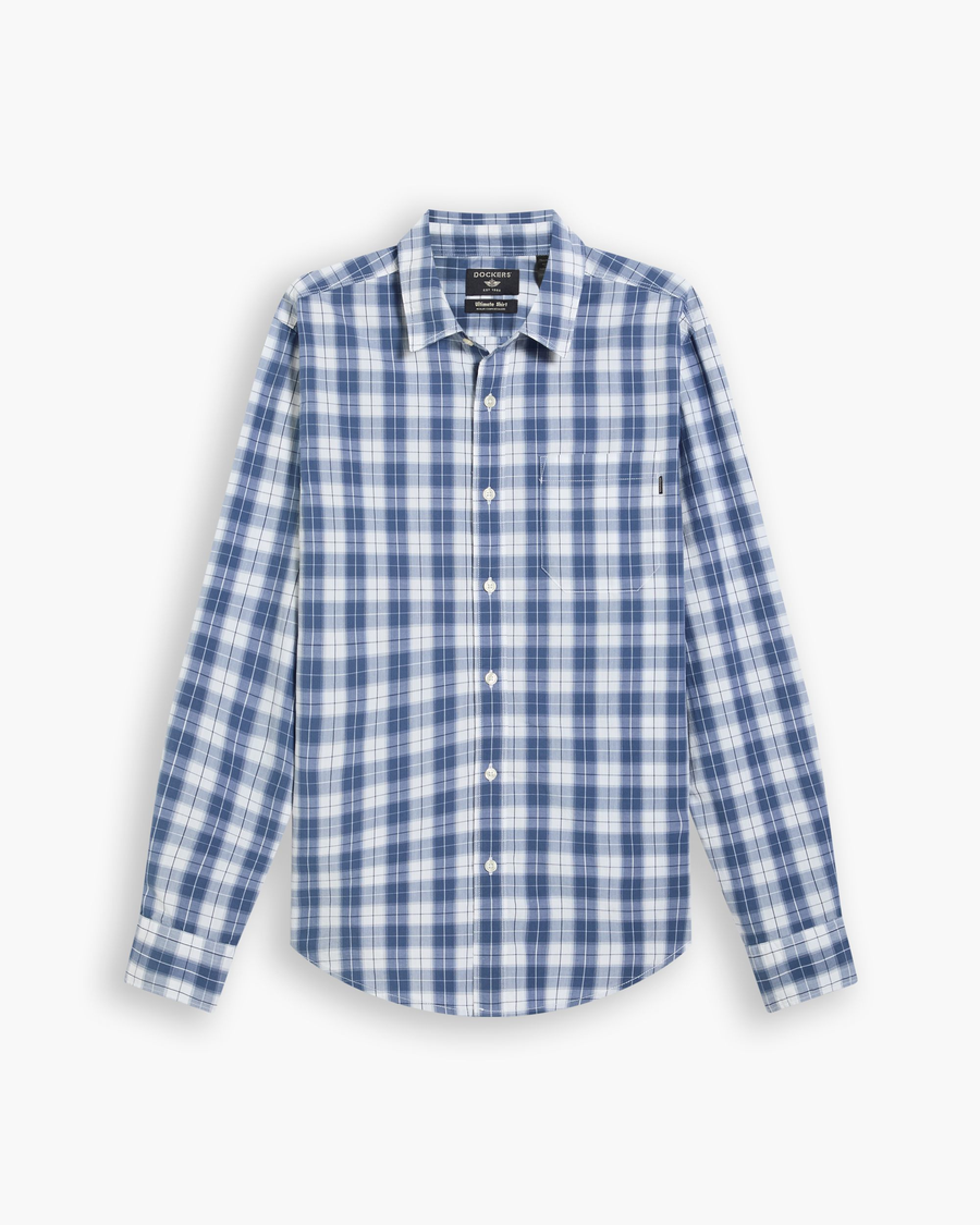 Dockers Chemise classique à manches longues pour homme Dockers Chemise classique à manches longues pour homme