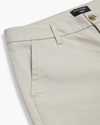 View of model wearing Silver Birch Weekend Chino Pants, Slim Fit.