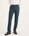 Front view of model wearing Stratified Sea Men's Slim Fit Smart 360 Flex Alpha Chino Pants.