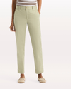 Front view of model wearing Tea Weekend Chino Pants, Slim Fit.