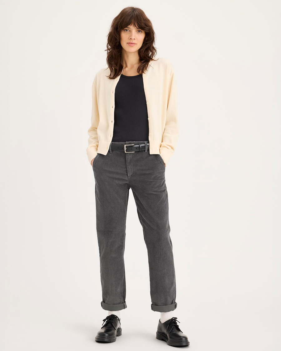 Front view of model wearing Thunderstorm Weekend Chino Pants, Slim Fit.