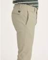 Side view of model wearing Tidal Foam Men's Skinny Fit Smart 360 Flex California Chino Pants.