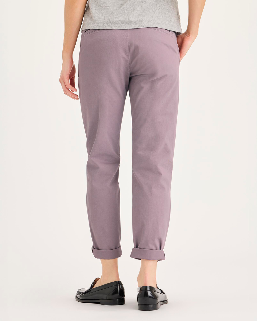 Back view of model wearing Toadstool Weekend Chino, Slim Fit.