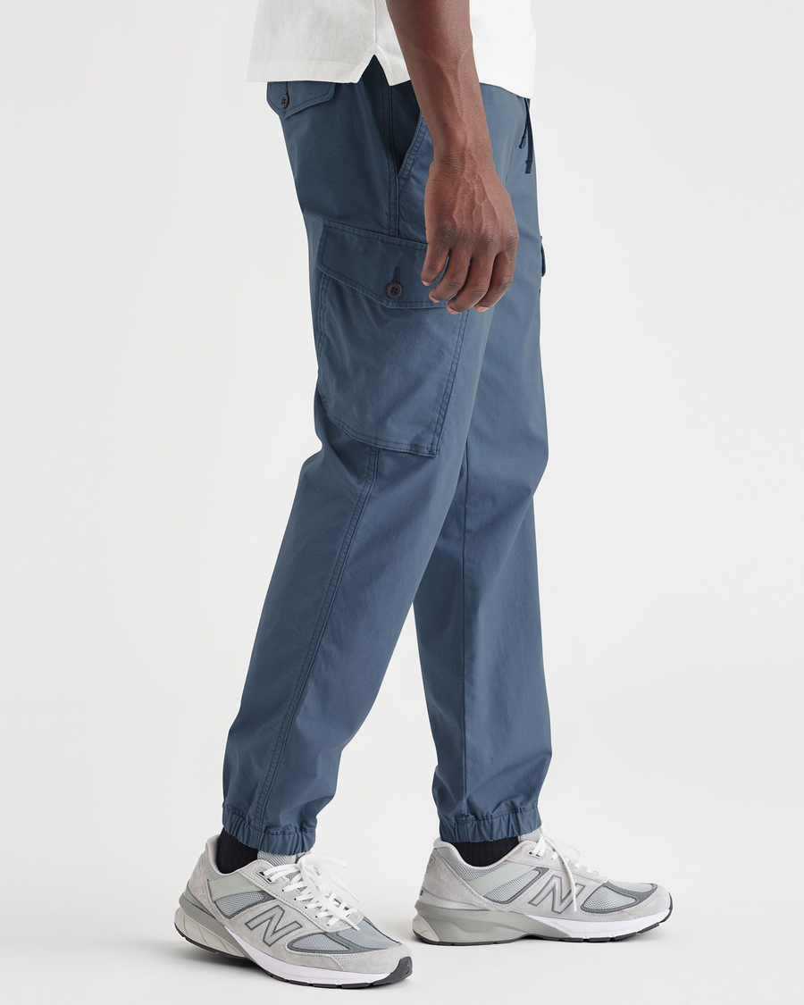 Men s Straight Tapered Fit Cargo Jogger Pants Dockers